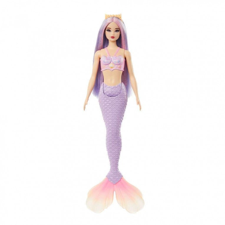 Barbie A Touch of Magic Κούκλα Γοργόνα – 4 Σχέδια (HRR02)