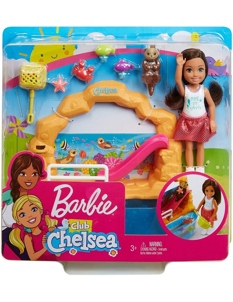 Mattel Barbie Club Κούκλα Chelsea Και Ενυδρείο FDB32 / GHV75