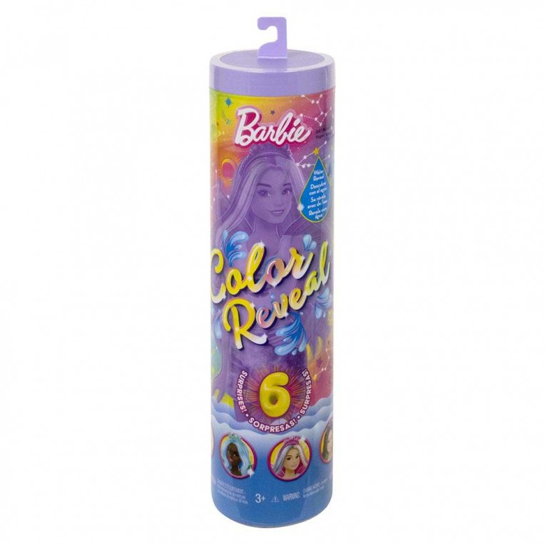 Barbie Color Reveal Κούκλα Νεράιδα Rainbow Galaxy Series (HJX61)