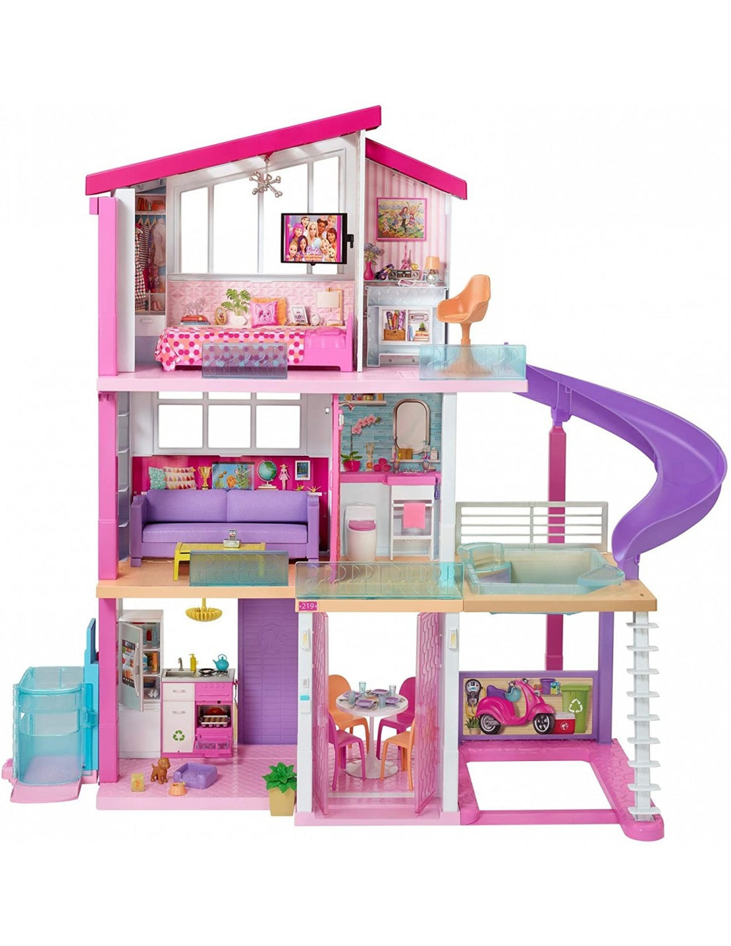 Mattel Barbie Dreamhouse Σπίτι Τριόροφο Νέο GNH53