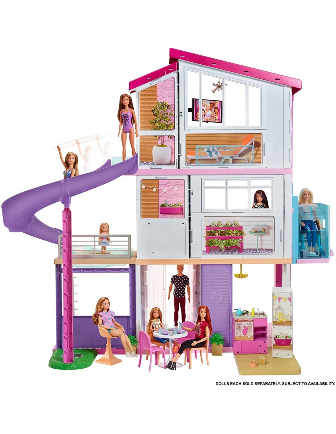 Mattel Barbie Dreamhouse Σπίτι Τριόροφο Νέο GNH53