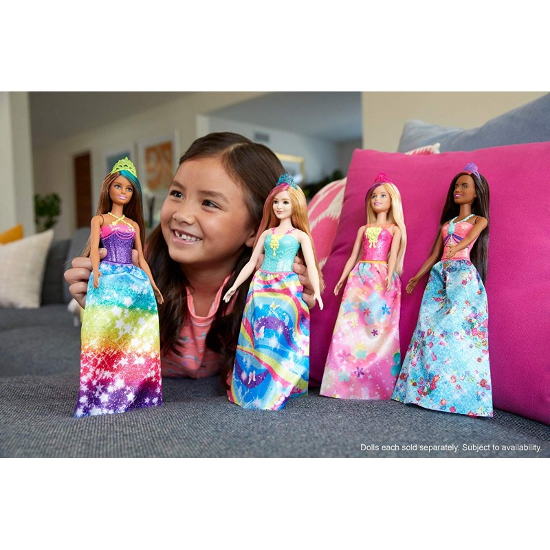 Mattel Barbie Dreamtopia Πριγκίπισσα Κούκλα GJK12 4 Σχέδια