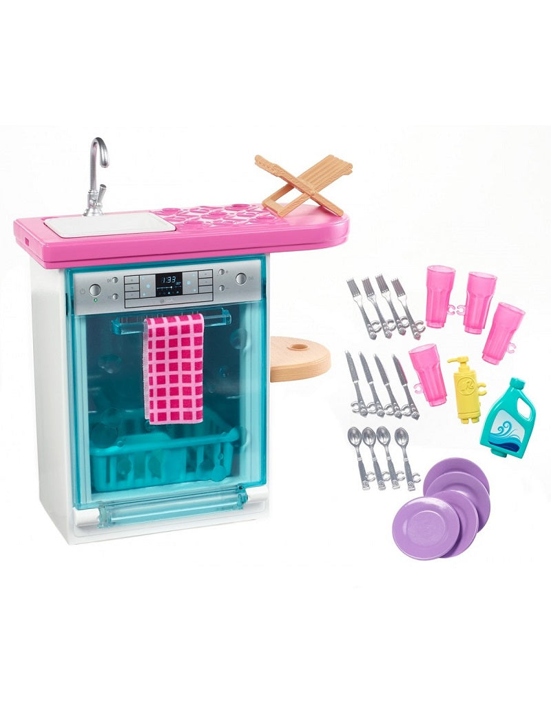 Mattel Barbie Έπιπλα Εσωτερικού Χώρου – Κουζίνα Με Αξεσουάρ FXG33 / FXG35