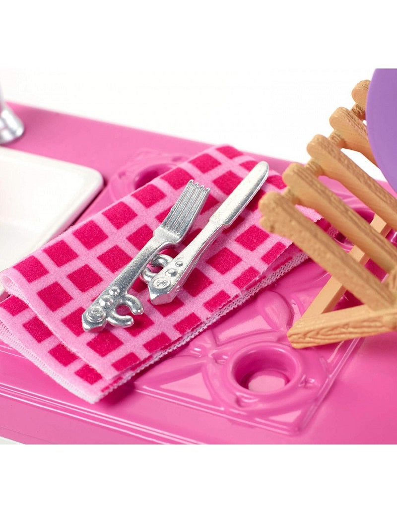 Mattel Barbie Έπιπλα Εσωτερικού Χώρου – Κουζίνα Με Αξεσουάρ FXG33 / FXG35