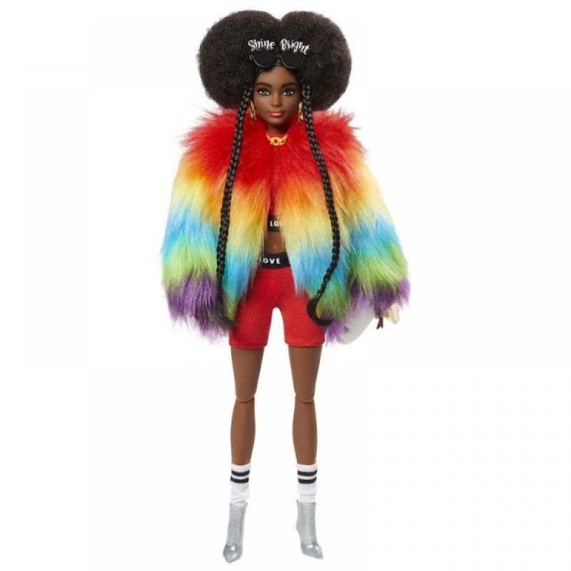 Mattel Barbie Extra Rainbow Coat GVR04