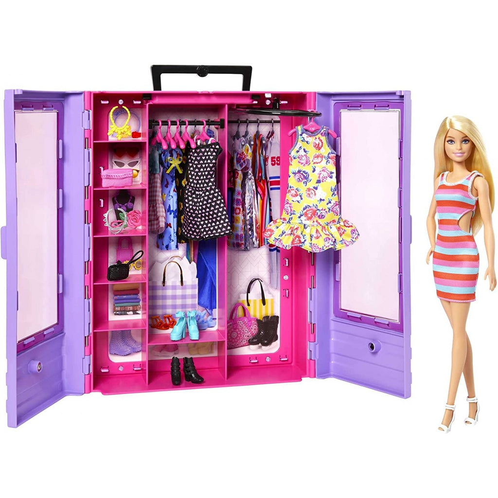 Barbie Νέα Ντουλάπα της Barbie με κούκλα HJL66