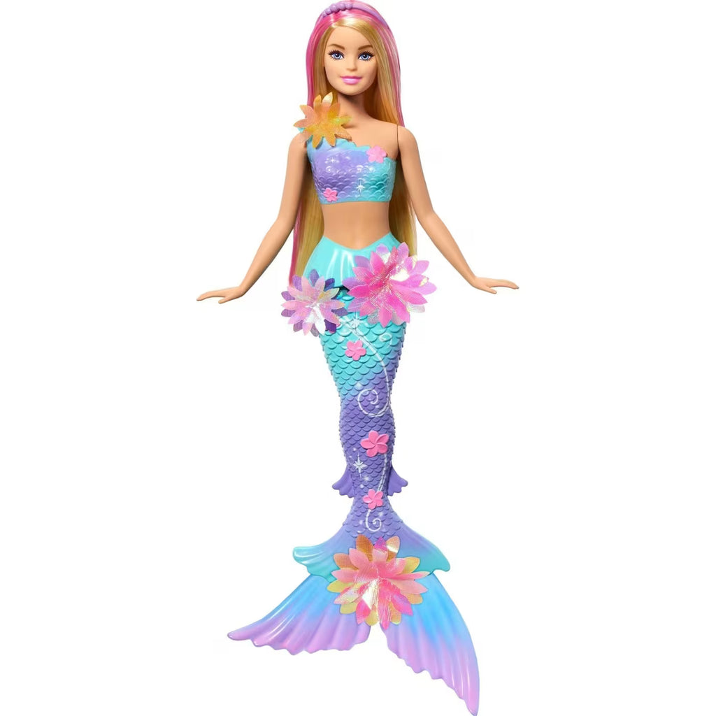 Mattel Barbie Flower Magic Mermaid Μαγική Γοργόνα Που Ανθίζει Κούκλα JDM72