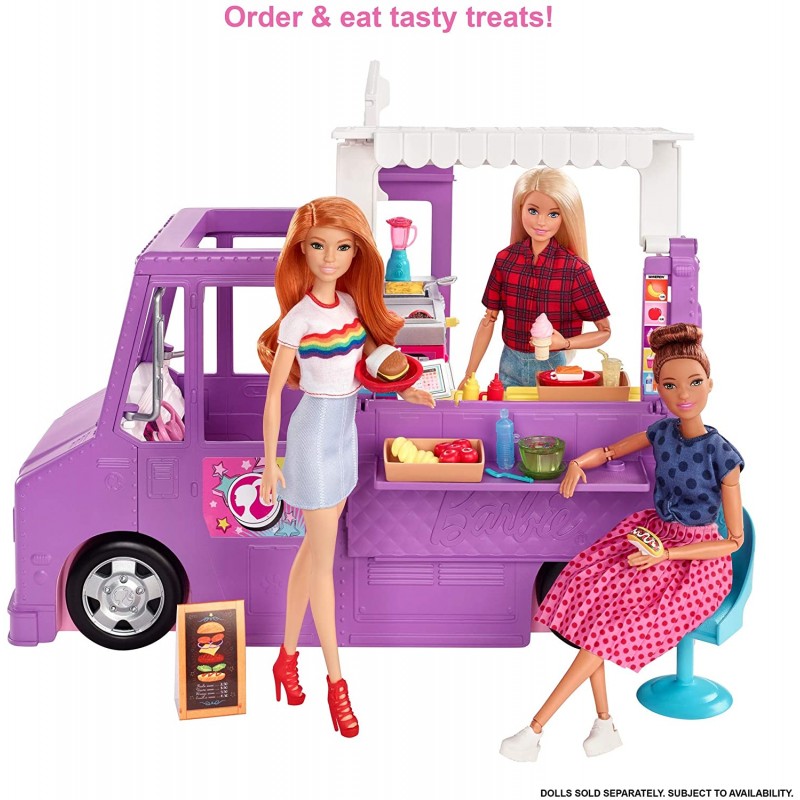 Mattel Barbie Fresh N Fun Food Truck Καντίνα GMW07