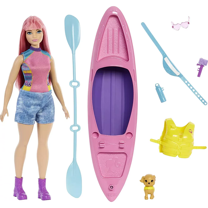 BARBIE ΚΟΥΚΛΑ DAISY ΣΕΤ ΜΕ ΚΑΝΟ (#HDF75)