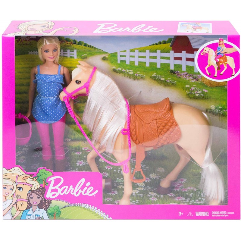 Mattel Barbie Και Άλογο