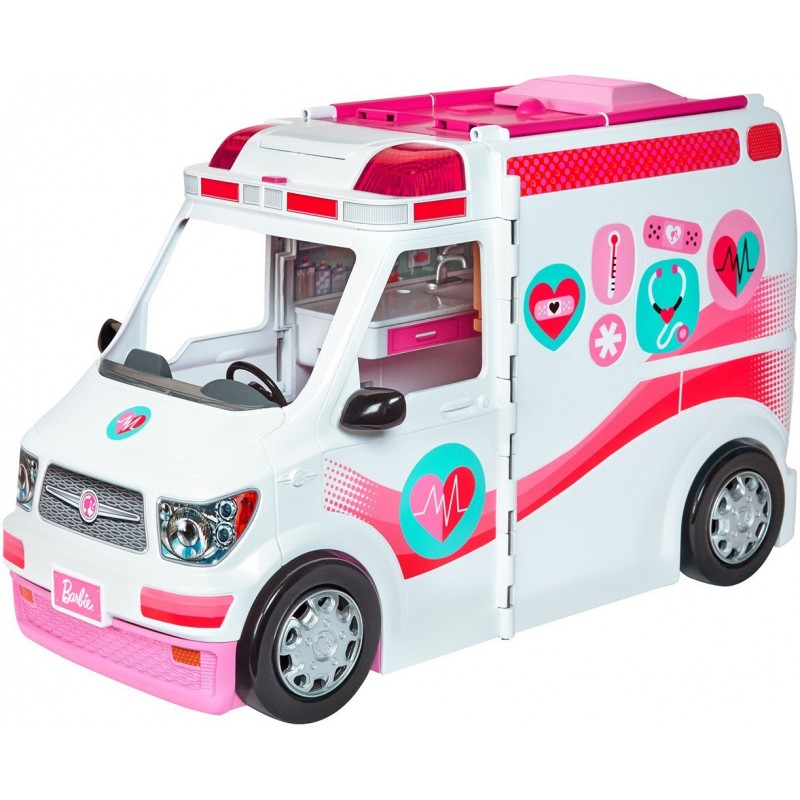 Mattel Barbie Κινητό Ιατρείο – Ασθενοφόρο