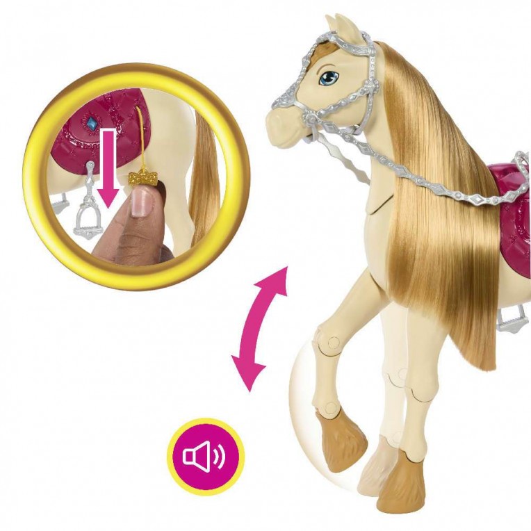Barbie Mysteries Άλογο (HXJ42)