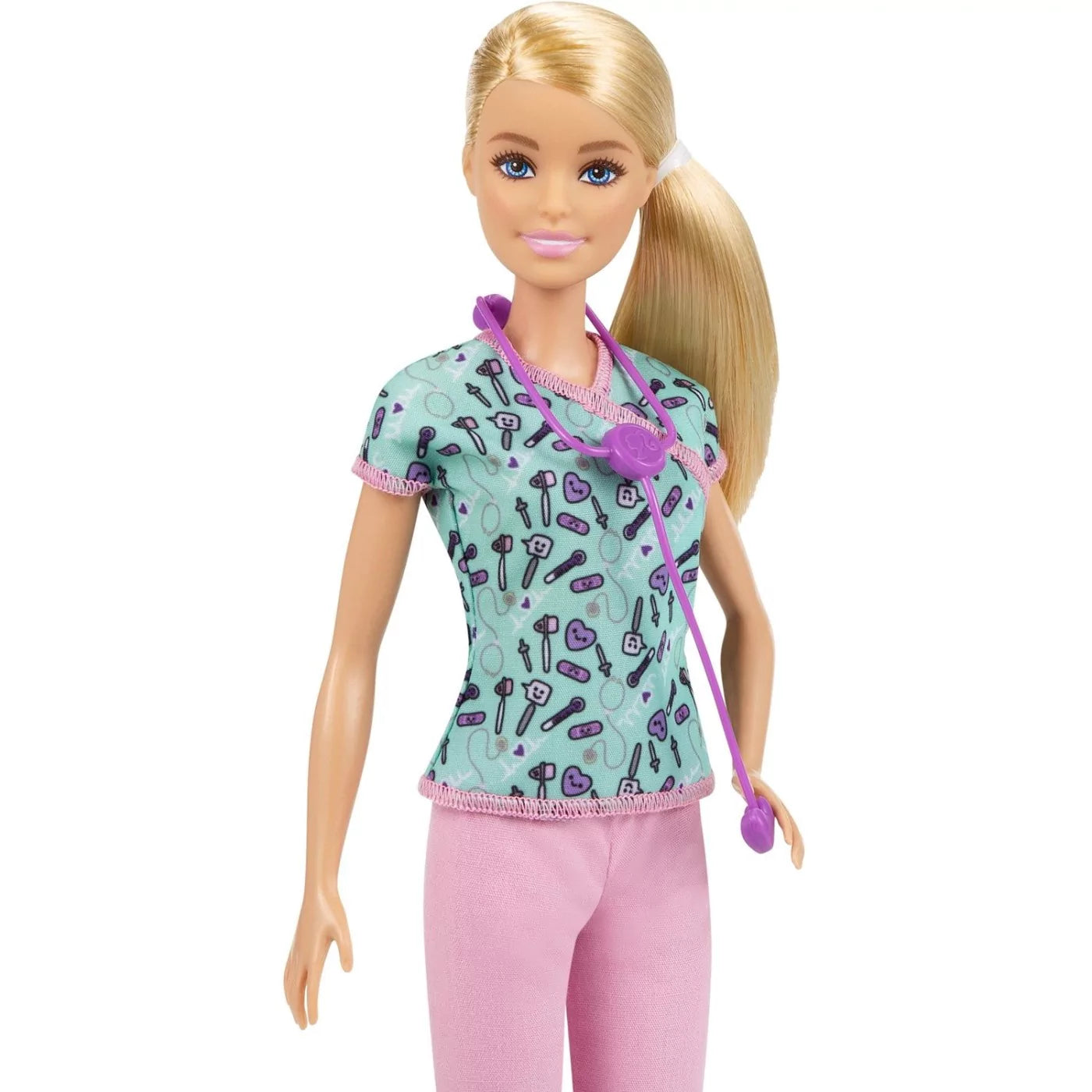 Mattel Barbie Nurse Blonde Κούκλα Νοσοκόμα