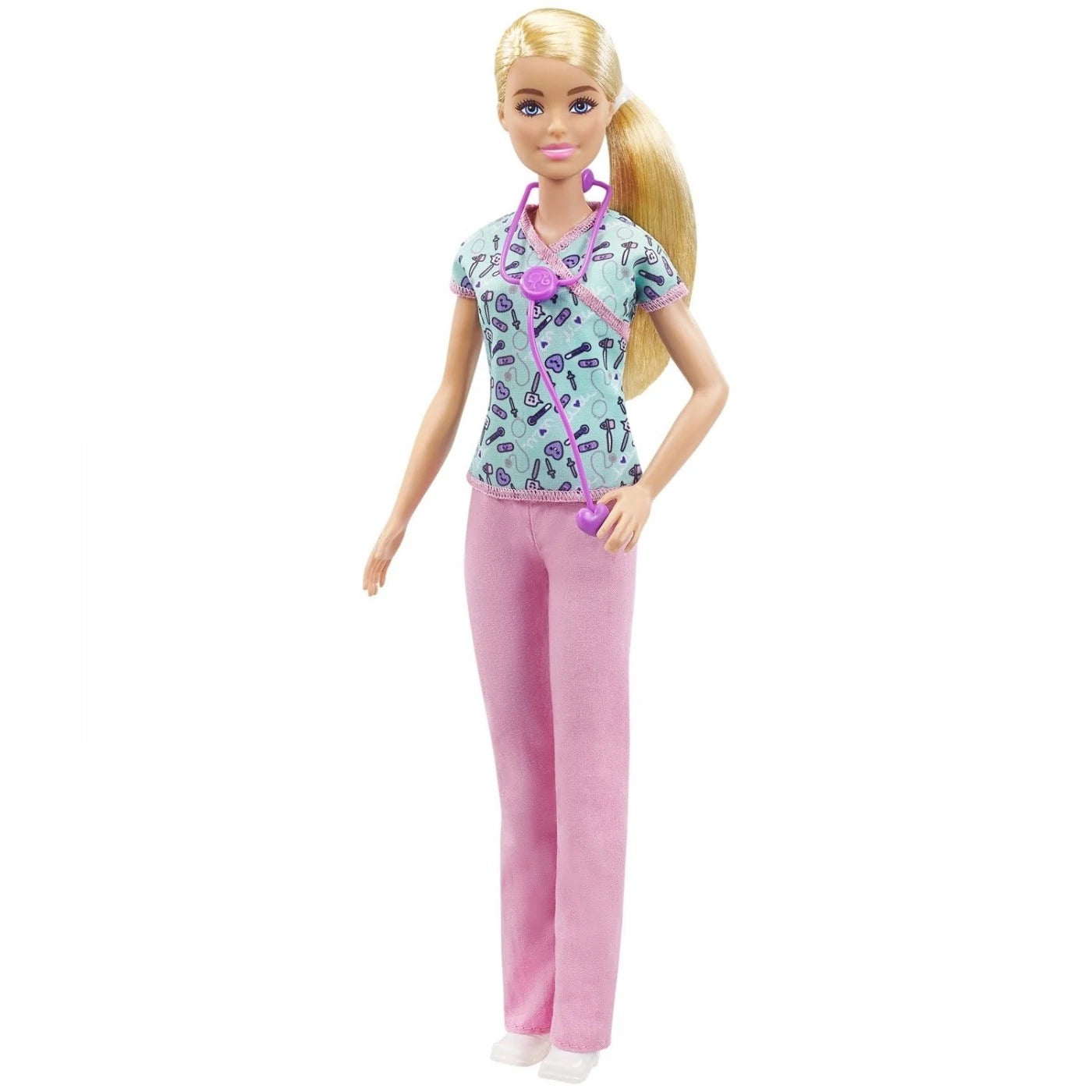 Mattel Barbie Nurse Blonde Κούκλα Νοσοκόμα