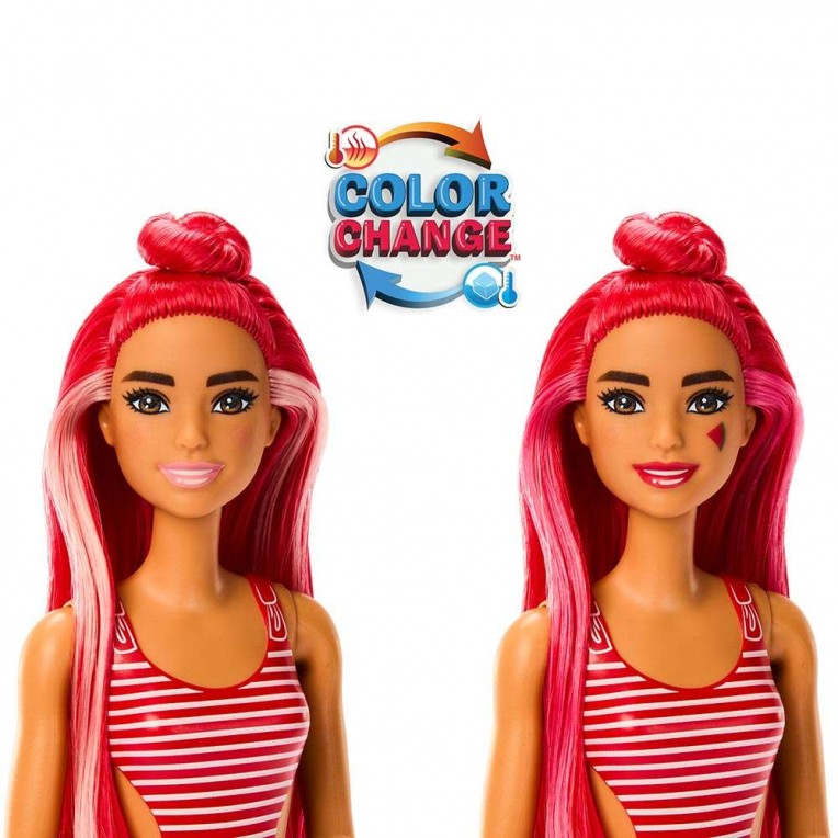 Barbie Pop Reveal Κούκλα Fruit Series Καρπούζι (HNW43)