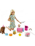 Mattel Barbie Puppy Party Doll Και Σκυλάκια Πάρτι Γενεθλίων GXV75