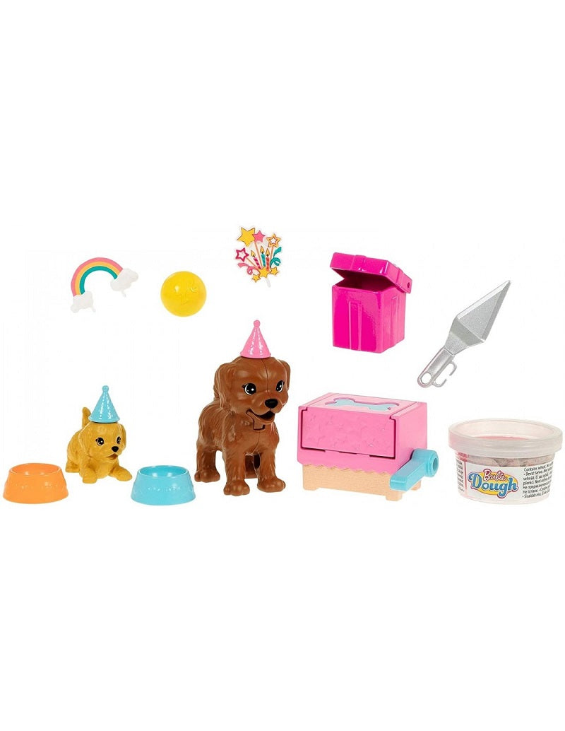 Mattel Barbie Puppy Party Doll Και Σκυλάκια Πάρτι Γενεθλίων GXV75