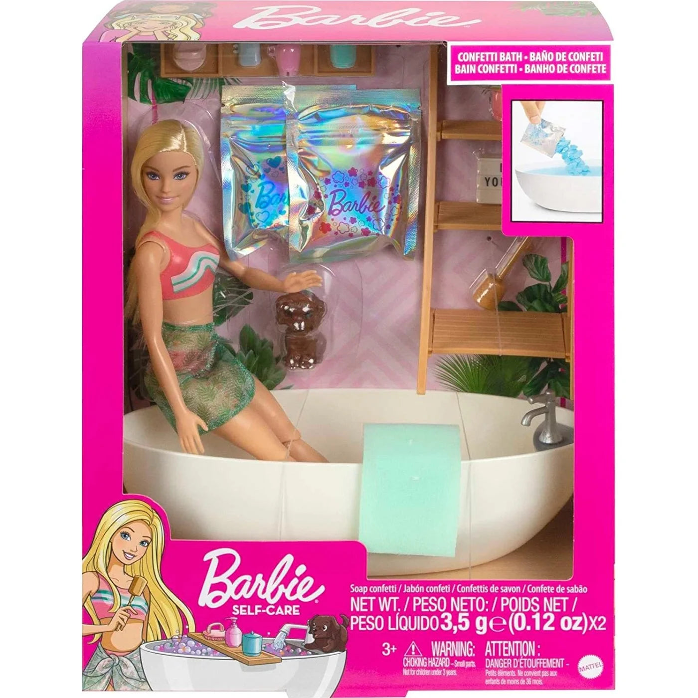 Barbie Wellness Κούκλα & Τζακούζι (HKT92)
