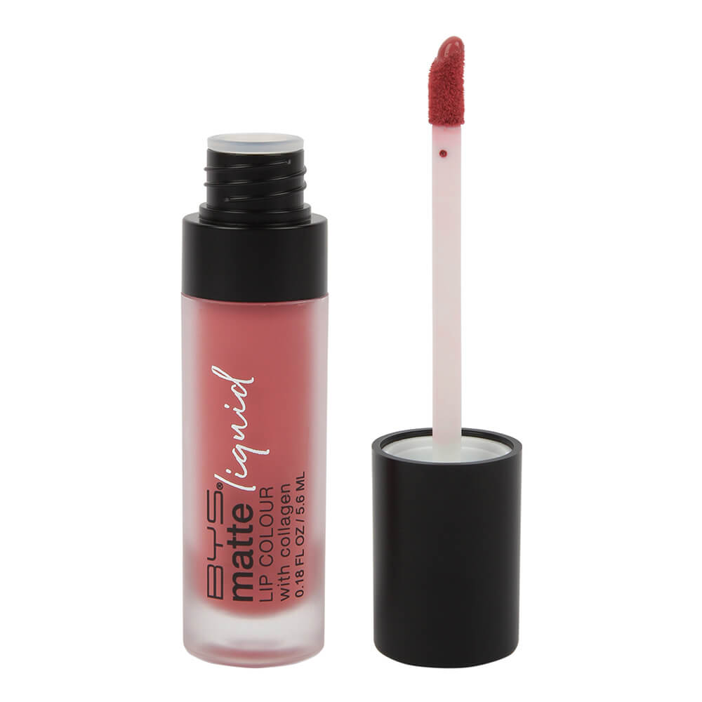 Plumping Matte Liquid Lipstick With Collagen | BYS