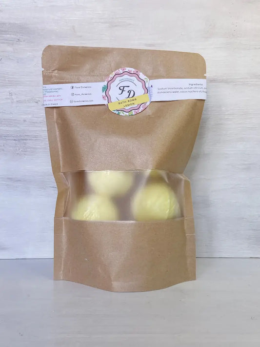 Bath Bomb mini Set Lemon