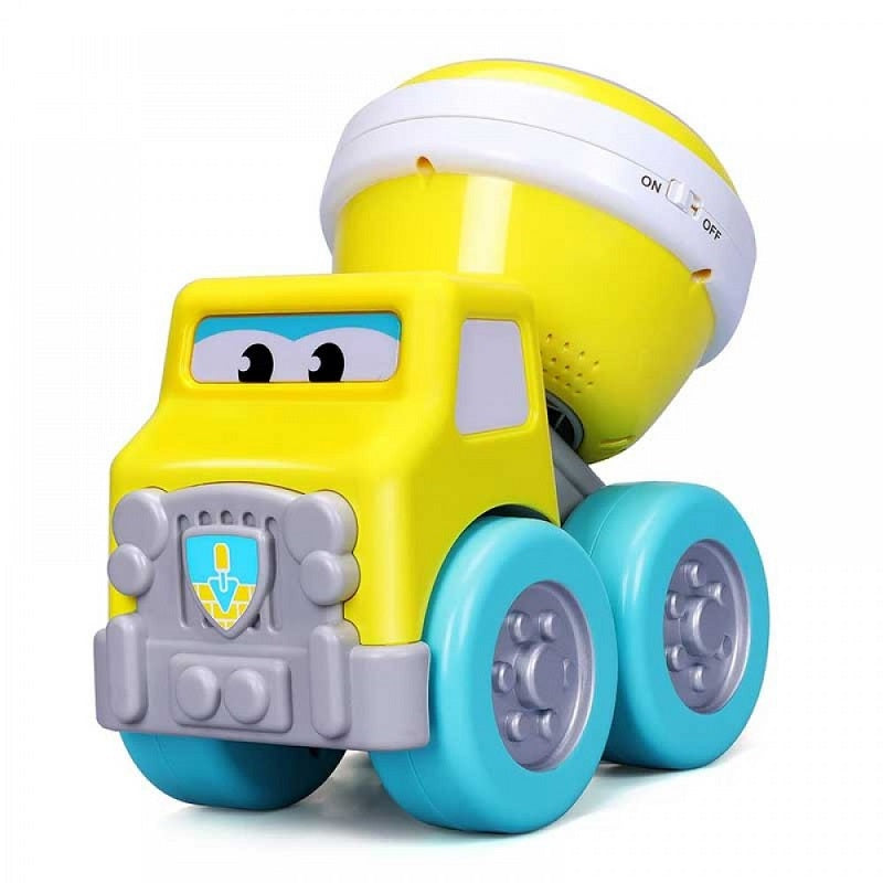 Bburago Junior Drive N Rock Tow Φορτηγό μπετονιέρα με τύμπανο που παίζει μουσική 16-89032