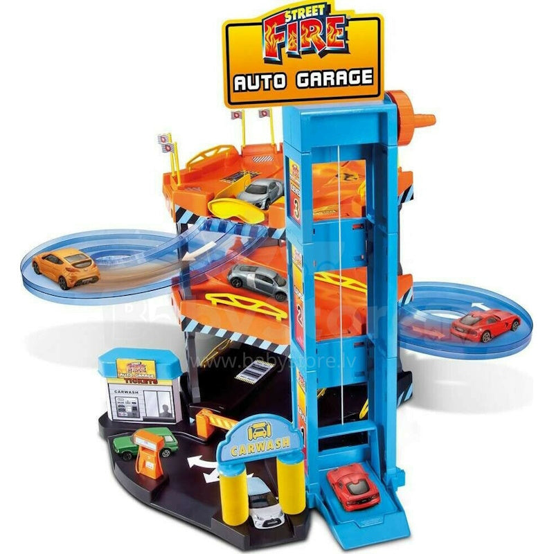 Bburago Πίστα Street Fire Auto Garage