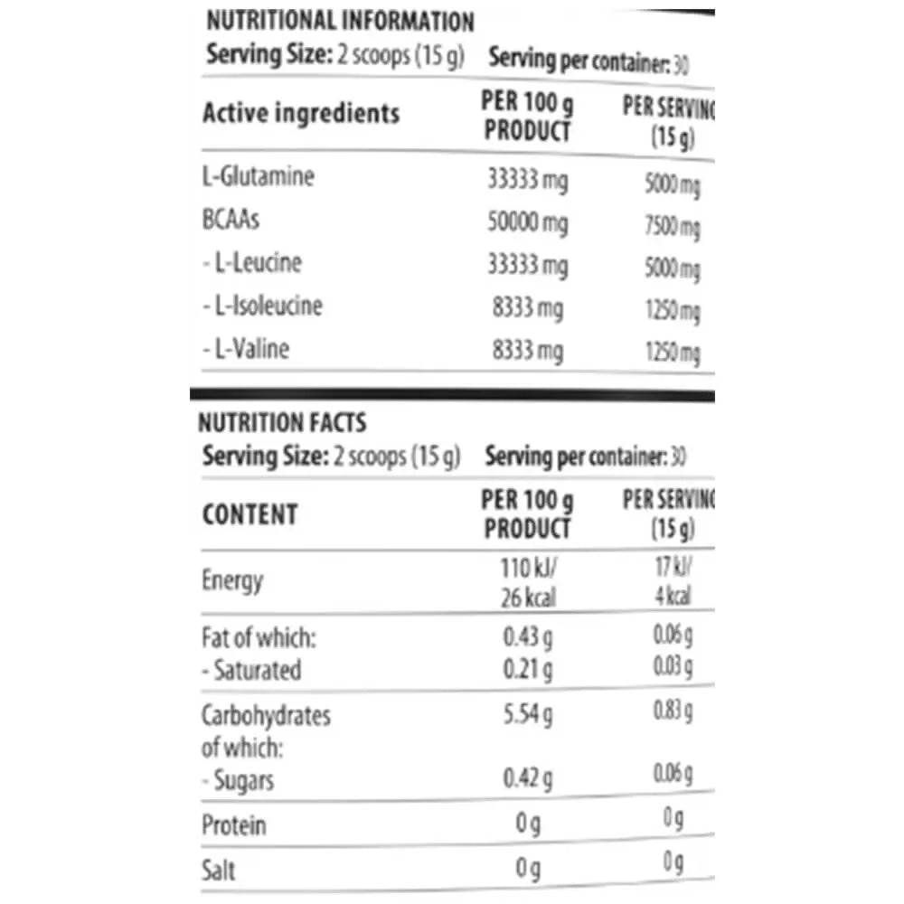 Dorian Yates HIT BCAA 4:1:1 + Glutamine 450gr