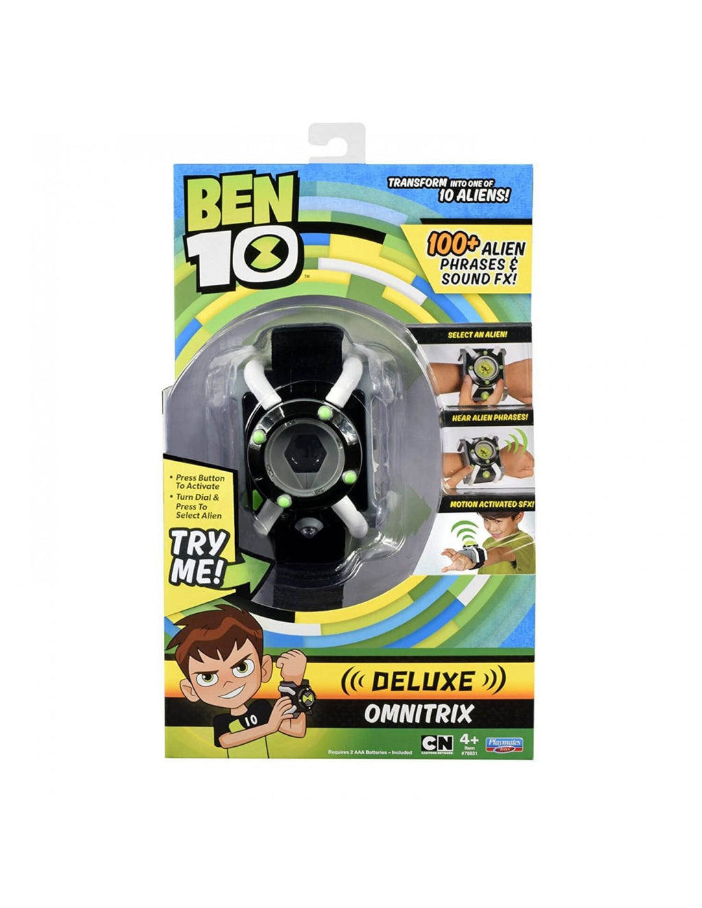 GIOCHI PREZIOSI Ben10 – Ρολόι Deluxe Omnitrix 100 Φράσεις BEN05305