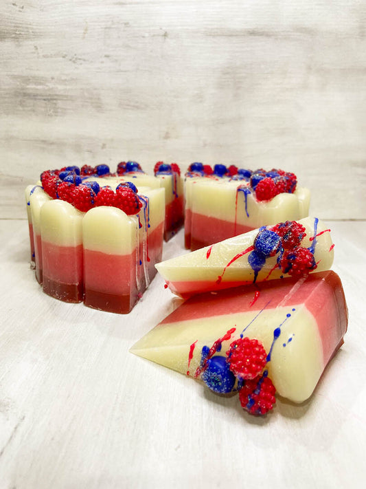 Berries Soap Cake