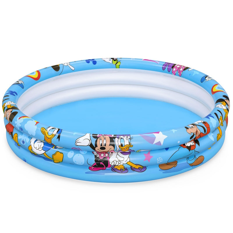 Bestway Παιδική Στρογγυλή Πισίνα 140lt Φουσκωτή 122x25εκ. Mickey & Friends