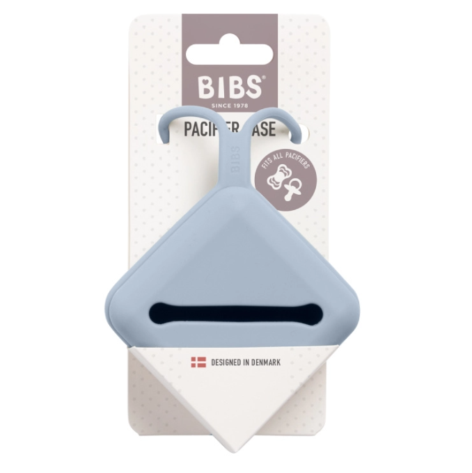 Bibs θήκη πιπίλας σιλικόνη dusty blue 4210304