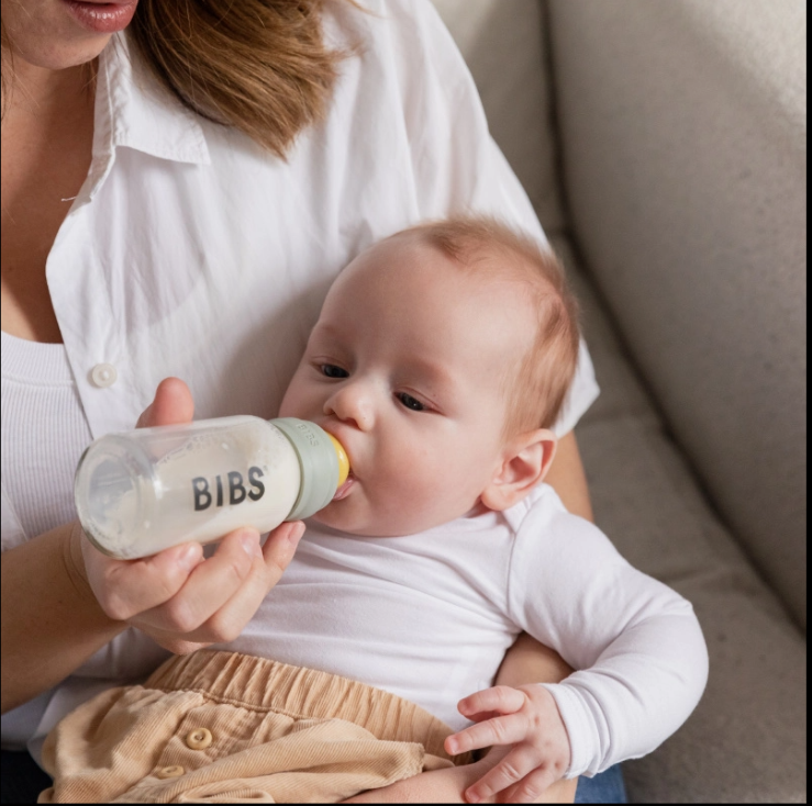 Bibs ολοκληρωμένο σετ μπιμπερό 110ml latex baby blue 5013231