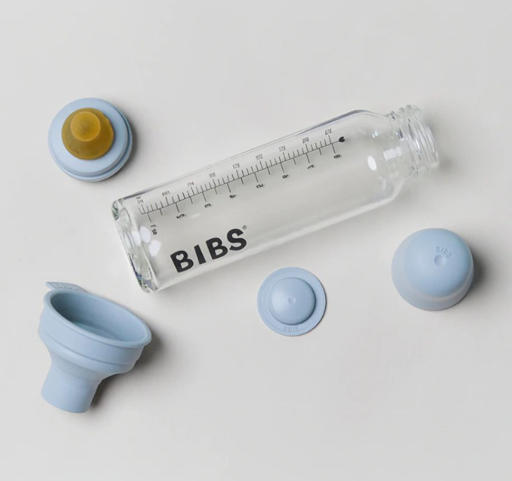 Bibs ολοκληρωμένο σετ μπιμπερό 225ml latex baby blue 5014231