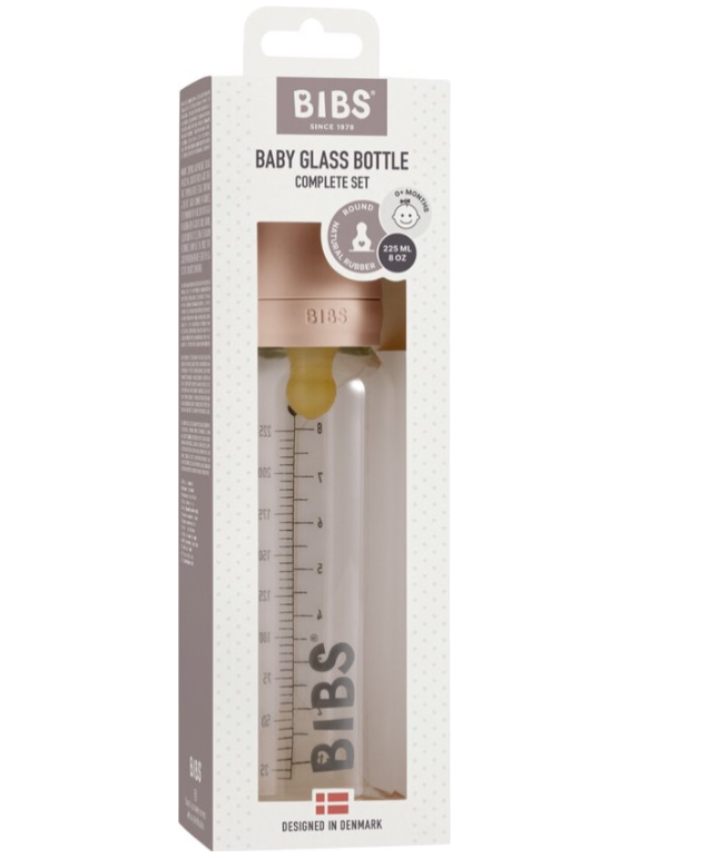 Bibs ολοκληρωμένο σετ μπιμπερό 225ml latex blush 5014244