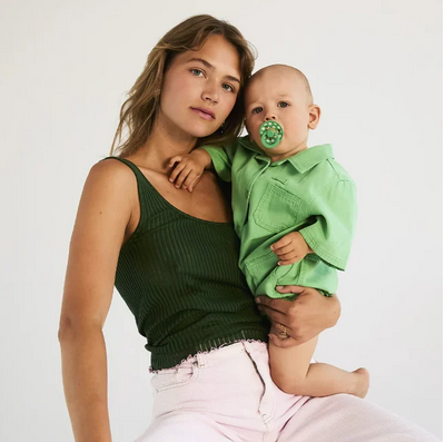 BIBS – STUDIO COLLECTION ΣΕΤ ΠΙΠΙΛΕΣ 2ΤΜΧ – POLKA DOT CACTUS/PETAL – ΣΤΡΟΓΓΥΛΗ No2 12034106
