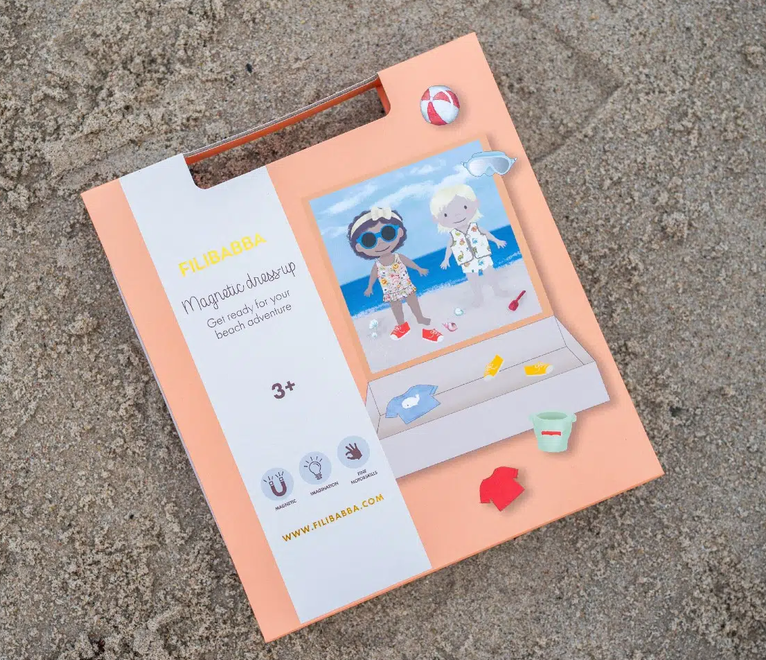 Filibabba Magnetic Game – Dress Up – A Day At The Beach 108.00417