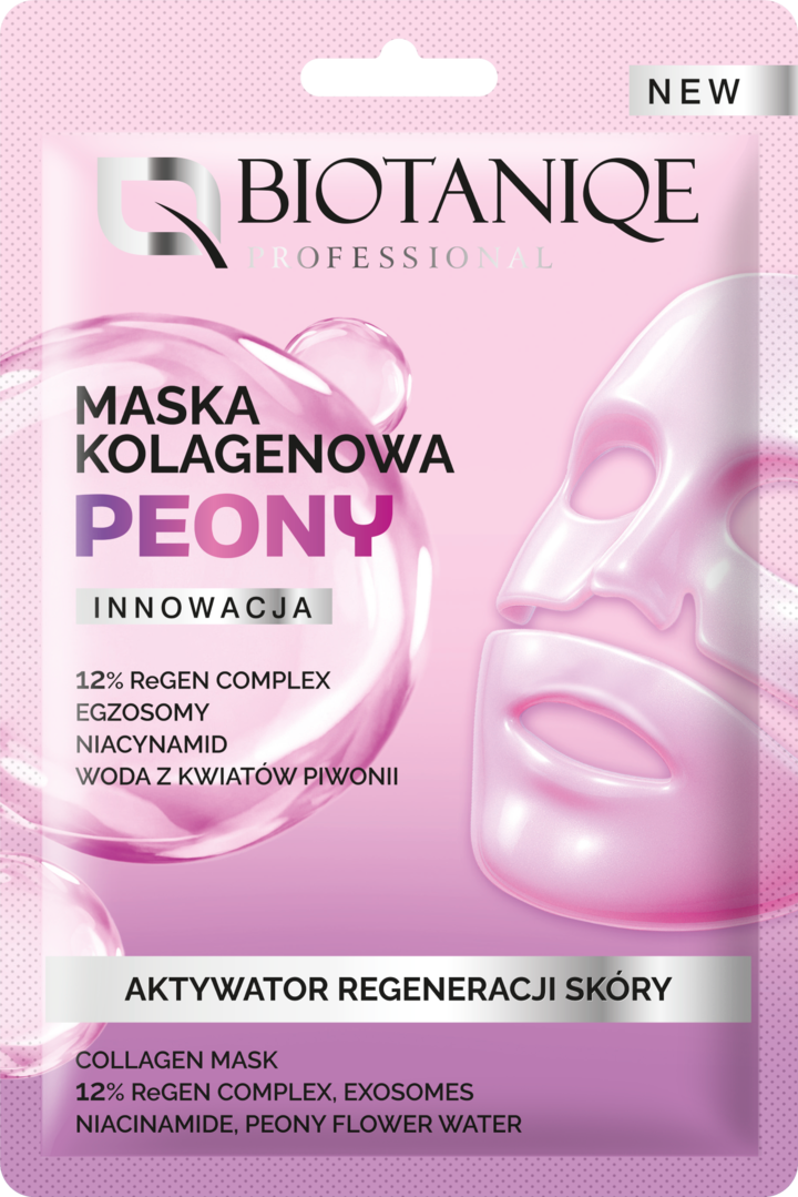 BIOTANIQE Professional Collagen Mask PEONY