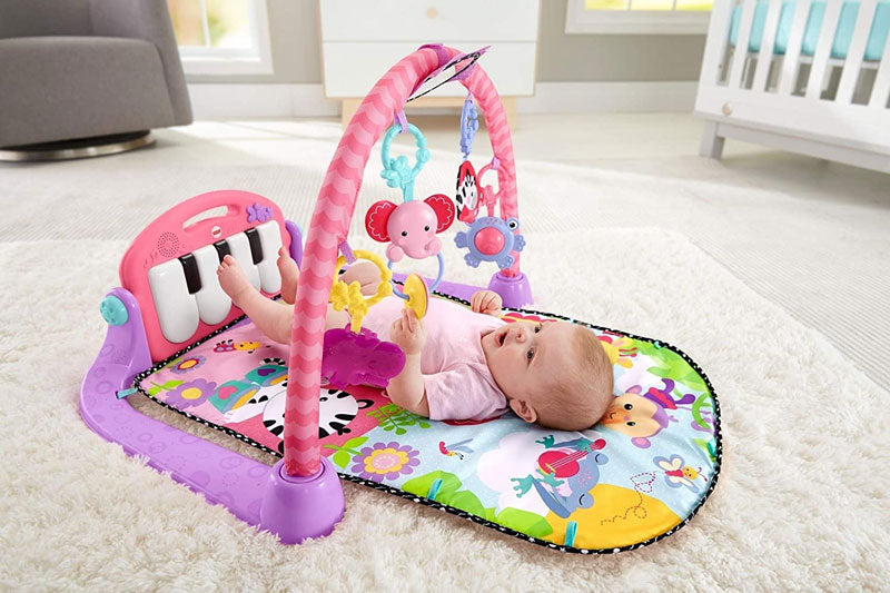 Fisher-Price Γυμναστήριο – Μουσικό Πιανάκι – Ροζ BLN02