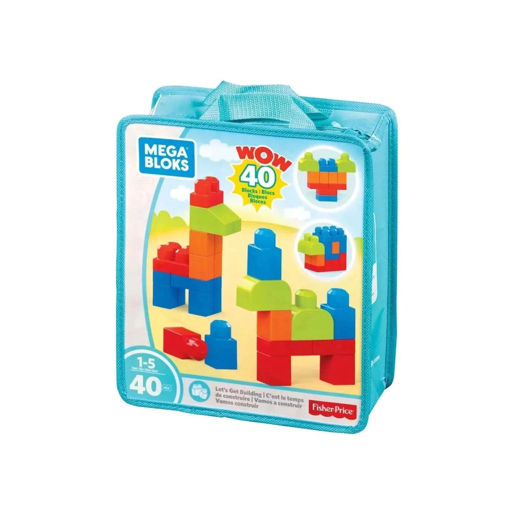 Mega Bloks Τσάντα με Τουβλάκια 40τεμ. (FKL01)