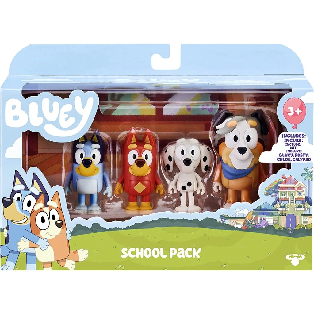 Moose Toys Bluey Φιγούρα 4 Pack – 1 Τμχ