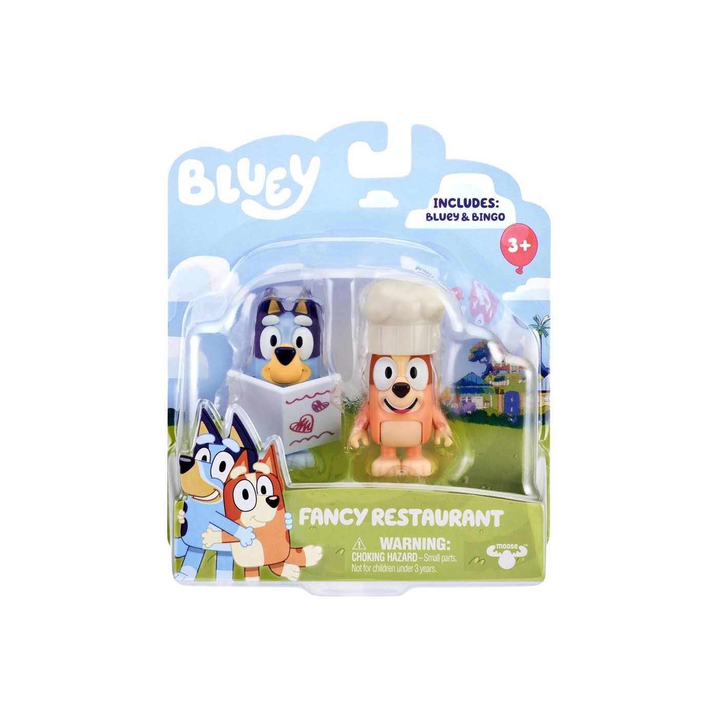 Bluey Φιγούρες Wave 4 2τεμ. – 3 Σχέδια