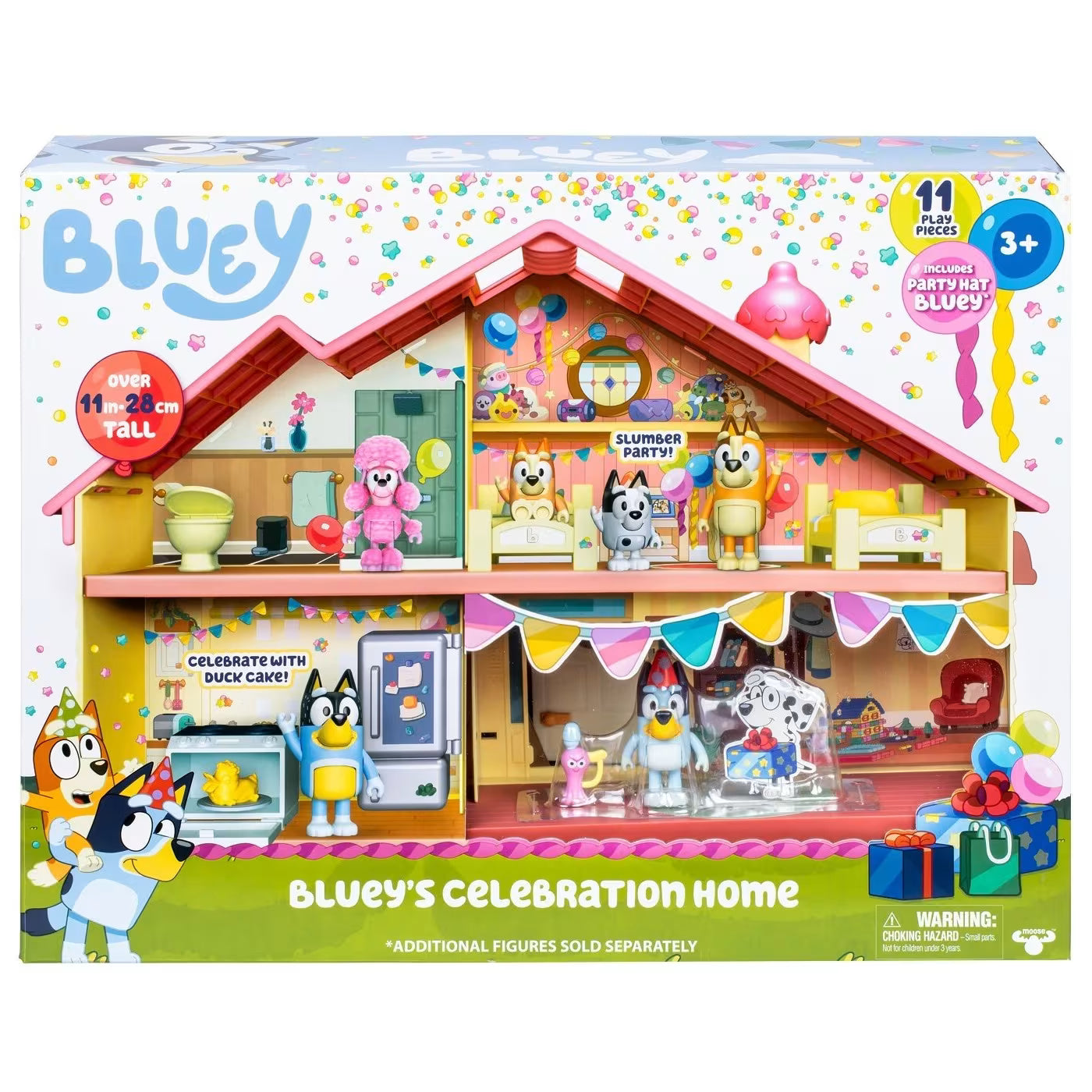 Giochi Preziosi Bluey Σετ Παιχνιδιού Σπίτι Ωρα Για Παρτυ BLY76000