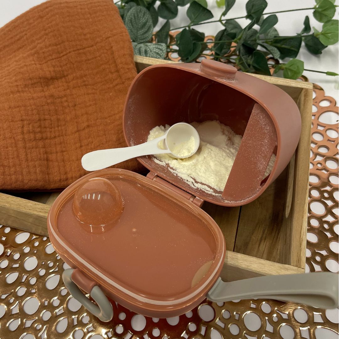 Bo Jungle Δοχείο αποθήκευσης σκόνης γάλακτος 500ml - Τερακότα BJ-B535030