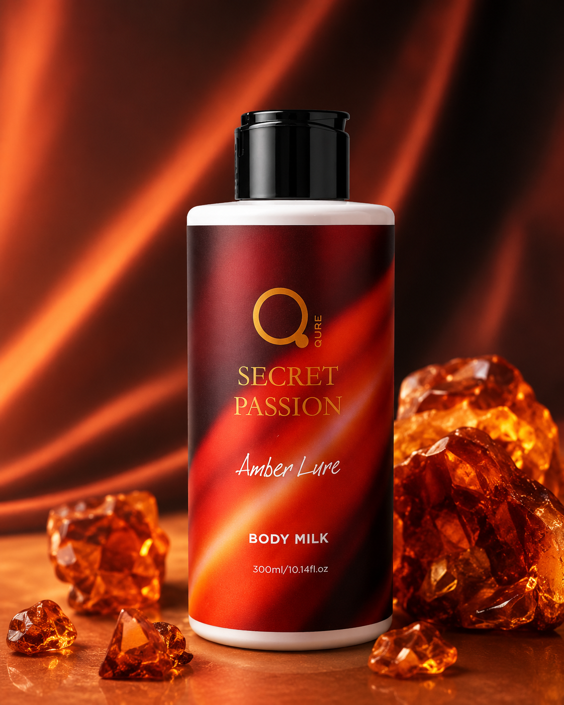 Secret Passion  Body Milk 300ml Amber Lure