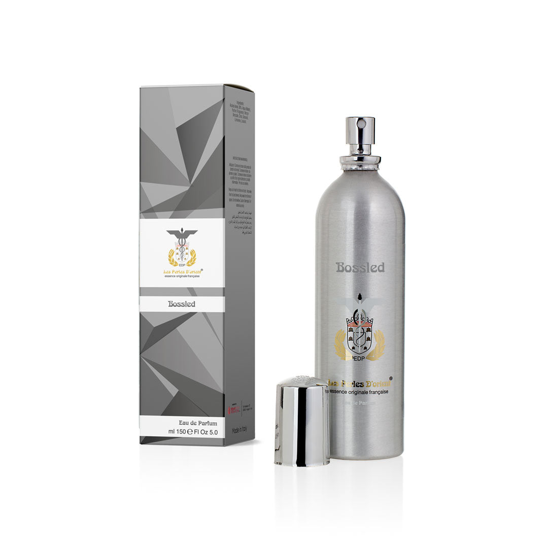 Les Perles | Aluminum Parfum BOSSLED Men Eau De Parfum Spray 150ml | LP3301