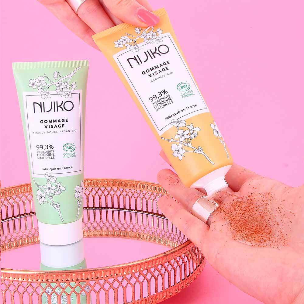 Organic Scrub Προσώπου Μικτό - Λιπαρό Δέρμα | Nijiko