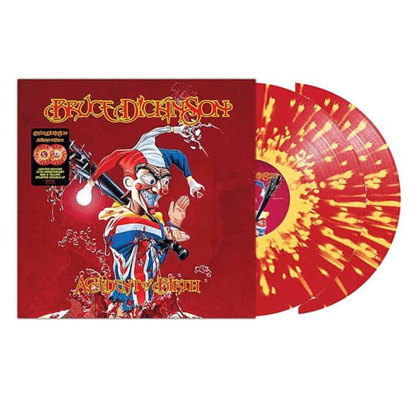 Bruce Dickinson - Accident Of Birth (25th Anniversary Red & Yellow Splatter Double Vinyl)