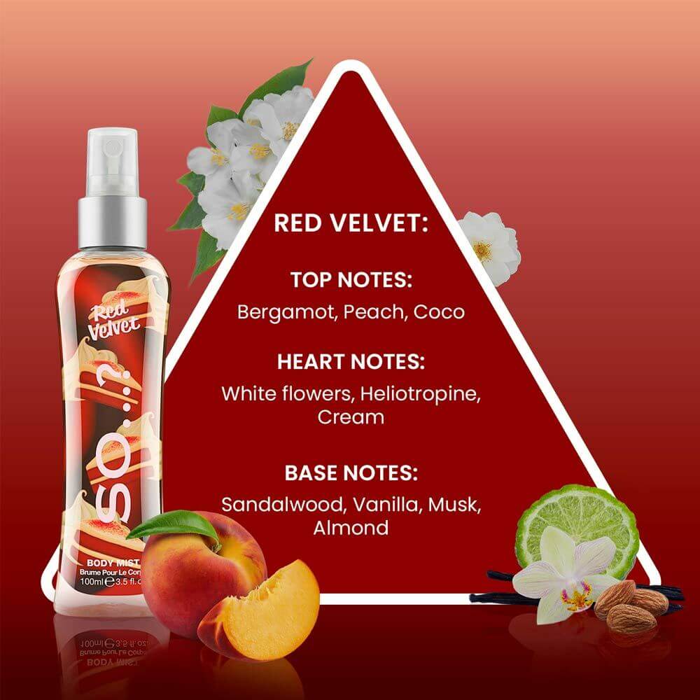 Body Mist Red Velvet 100ml | So...?