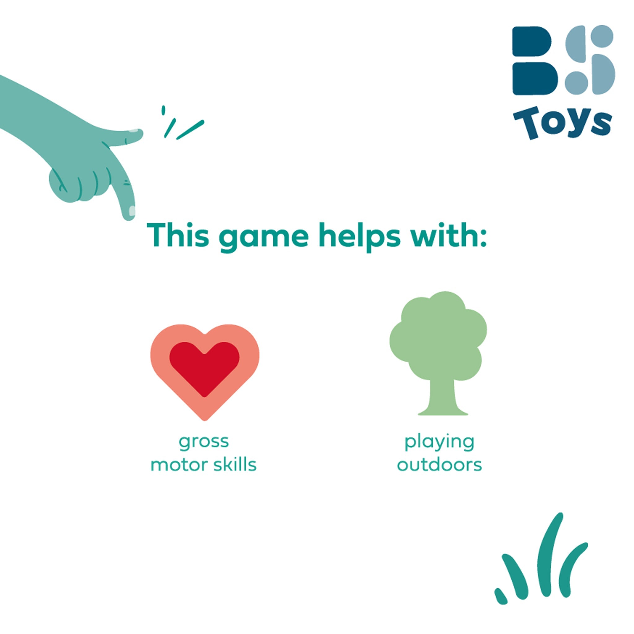 BS TOYS. Φαλαινάκι sprinkler