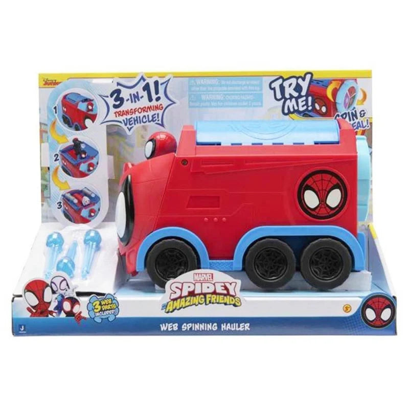 Jazwares Spidey Εκτοξευτής Spidey 20εκ. – 3 Φιγούρες (JWS00081)
